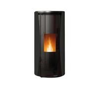 Poêle à granulés Palazzetti Ecofire Vivi TC US 6 kW acier noir