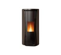 Poêle à granulés Palazzetti Ecofire Vivi TC US 6 kW Stahl Mokka