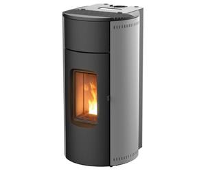 Poêle à granulés RED Kunal Air 6 XUP! S1 6,3 kW acier argent