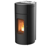 Poêle à granulés RED Kunal Air 6 XUP! S1 6,3 kW acier noir