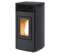 Poêle à granulés RED Loto Hydro 23 S2 22,4 kW Habillage acier noir