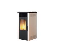 Poêle à granulés Royal Donna Air 80 US 8 kW Revêtement en acier Beige