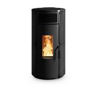Poêle à granulés Royal Dora Air 80 | 8,2 kW Revêtement céramique noire