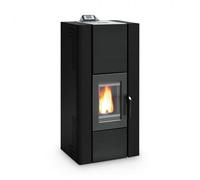 Poêle à granulés Royal Idro 240 | 23,6 kW hydro Revêtement en acier noir