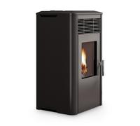 Poêle à granulés Royal Ilena Air 80 | 8 kW Revêtement en acier noir