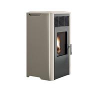 Poêle à granulés Royal Ilena Air 80 | 8 kW Verkleidung Stahl Creme
