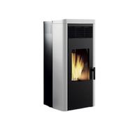 Poêle à granulés Royal Lea Air 120 | 11,8 kW Revêtement en acier blanc