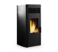 Poêle à granulés Royal Lea Air 120 US 12,3 kW Revêtement en acier noir