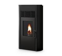 Poêle à granulés Royal Roberta Air 80 | 8 kW Revêtement en acier noir