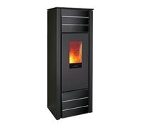 Poêle à granulés Wodtke family.nrg air+ 6/8 kW 6 kW, Verre Noir