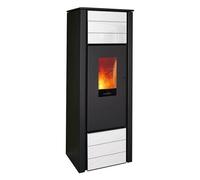 Poêle à granulés Wodtke family.nrg air+ 6/8 kW 8 kW, Verre Blanc