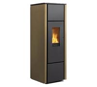 Poêle à granulés Wodtke family.nrg selection air+ 6/8 kW Panneau latéral Sahara (beige), 8 kW