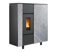 Poêle à granulés Wodtke ixbase air+ 6 kW Avec eReserve, Pierre Ollaire
