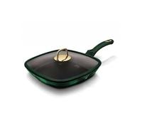 Poêle À Gril - Berlinger Haus - Bh-6051 - 28 Cm - Titane - Anti-Adhésif - Vert