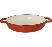 Poêle à Grill COSY & TRENDY FONTESTIC, Fonte Émaillée, Ø28 cm, Tous Feux dont Induction, Rouille