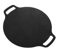 Poêle à grillades ronde coréenne antiadhésive à 6 couches pour usage intérieur et extérieur 36 cm