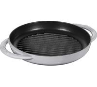 Staub Grils Pure Gril 23 cm, Rond(e), Gris graphite, Fonte