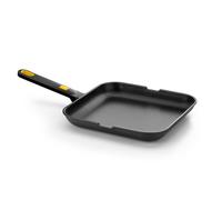 Poêle à griller antiadhésive en fonte d'aluminium BRA Daily Pro 28 x 53 cm pour induction