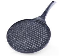 Poêle à griller antiadhésive - ORION - GRANDE - 27 cm - Revêtement granit - Sans PFOA - Compatible induction