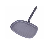 Poêle à griller De Buyer 5540.38, fonte/fonte d'aluminium, compatible avec les cuisinières à induction