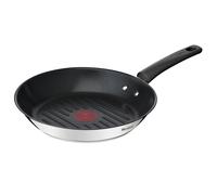 Poêle à griller DUETTO+ G7334055 26 cm, acier inoxidable, Tefal