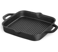 Poêle à griller en fonte de 26 cm pour une cuisson parfaite de la viande et des légumes