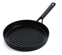 Poêle à griller KitchenAid, 28 cm - Classique - Revêtement antiadhésif extra résistant, aluminium, compatible induction, peut être e au four jusqu'à 160°C, lavable au lave-vaisselle, poignée ergonomiq