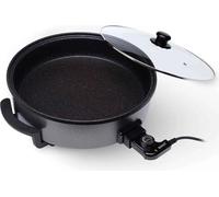 Poêle à griller multifonction Sogo PIZSS10105 Ø 42 cm 1500W Noir