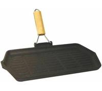 Poêle à griller rectangulaire en fonte - 335 x 195 cm