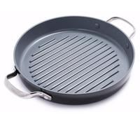 Poêle à griller ronde GreenPan Valencia Pro, Hartelox, revêtement céramique antiadhésif, 28 cm