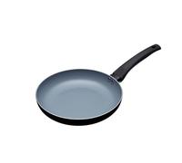 Poêle à Induction MasterClass Eco avec Céramique Non Toxique Antiadhésive Sans Produits Chimiques en Aluminium / Fer, Noire / Bleue, 24 cm