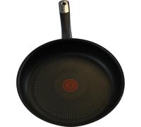 Poêle à induction Tefal Perfect Touch 28 cm, noire, résistante aux rayures, indicateur de température, revêtement antiadhésif