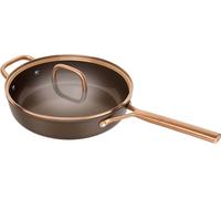 Poêle à mijoter Zwilling Milano avec couvercle en verre, 28 cm, marron