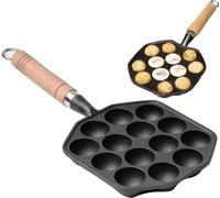 Poêle à mini-crêpes, acier inoxydable, 7-10 cm