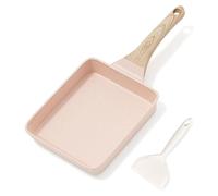 Poêle à omelette Tamagoyaki antiadhésive avec revêtement en granit pour induction, sans - RIOVARM