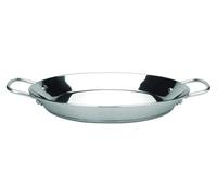 Poêle à paella 40cm en acier inoxydable