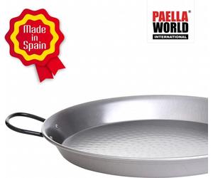 Poêle à paella acier poli Ø 70 cm