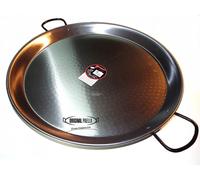 Vaello Campos Plat à paella Ø 70 cm Acier poli Grande capacité 30 personnes
