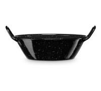 Poêle à Paella Induction 14cm, Acier Émaillé, Casserole Profonde 0,4 L Tous Feux Briebe Levante Noir 6 G