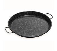 Poêle à Paella Induction 20 cm, Acier Emaillé, pour 1 Portion de Paella Levante Noir