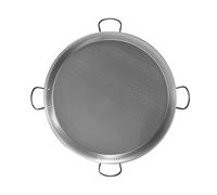 Poêle À Paella Marque Vaello En Fer Marteau De Diamètre 100 Cm