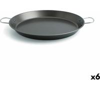 Poêle à paella Quid Senia Noir Métal Acier Ø 38 cm (6 pièces) - Marque : Quid - EAN : 8414793513494