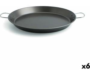 Poêle à paella Quid Senia Noir Métal Acier Ø 38 cm (6 pièces) - Marque : Quid - EAN : 8414793513494