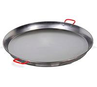 Poêle à paella valencienne, 80 cm. Polie pour 40 personnes