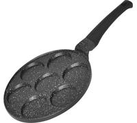 Poêle à pancakes, pancakes, crêpes, triple revêtement, œufs au plat, oladji, marbré