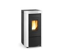 poêle à granulés extraflame 001282310 moira evo blanc