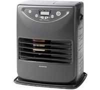 Poele a pétrole électronique 3018 - 3000W - Thermostat - Allumage piezoélectrique - Acier noir Noir G