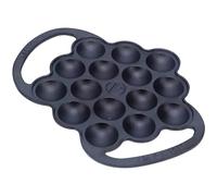 Poêle à Poffertjes en Fonte Émaillée 15 Cavités pour Mini Pancakes, Blinis 39.233 Victoria