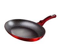 BERLINGERHAUS BH-7169 Poêle à poisson anti-adhésive Bordeaux 35 cm