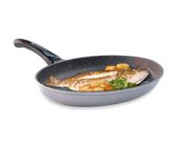 Poêle à poisson ovale revêtement Dur comme la pierre 34 cm Mathon